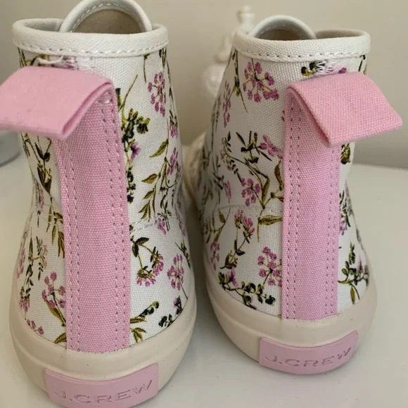 Floral High-Top Sneakers - Picture 5 of 11